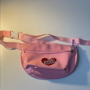 pink belt bag